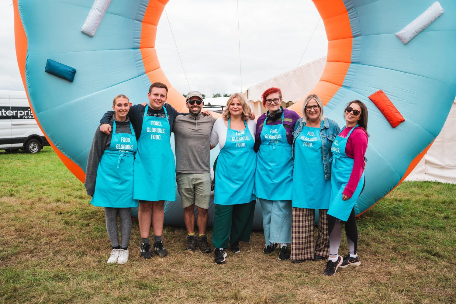 The Ilkley Food & Drink Festival staff who will welcome you when you arrive at the event!
